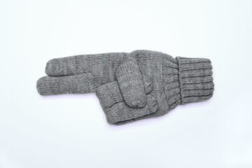 Wool glove, symbol of pistol shoot, you're dead ... 