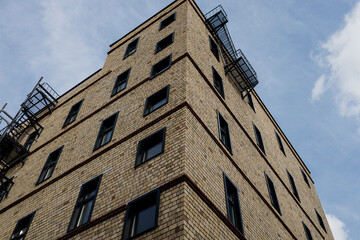 Brick wall architecture
