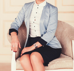 Fototapeta premium Portrait of successful woman