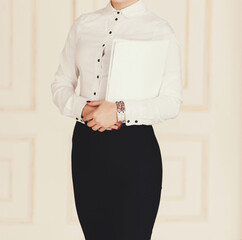 business woman in the office.