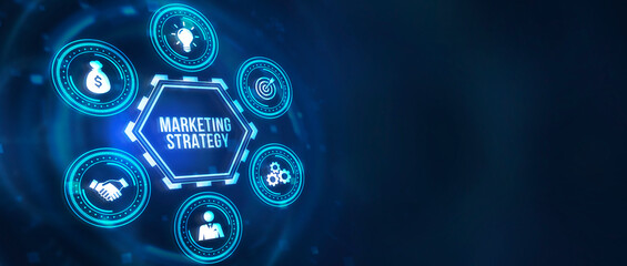 Internet, business, Technology and network concept. Digital Marketing content planning advertising strategy concept. 3d illustration.