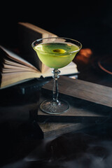 green cocktail
