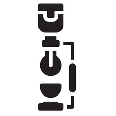 Syphon , Coffee solid icon.