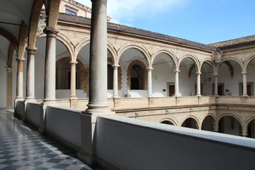Photo sur Plexiglas Palerme norman palace (actual parliament) in palermo in sicily in italy 