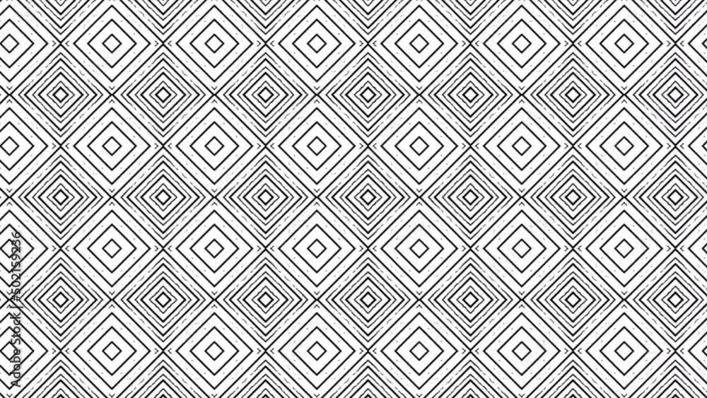Poster white 3d cubes. looping animation with camera panning up. random triangle motion graphic for backgro