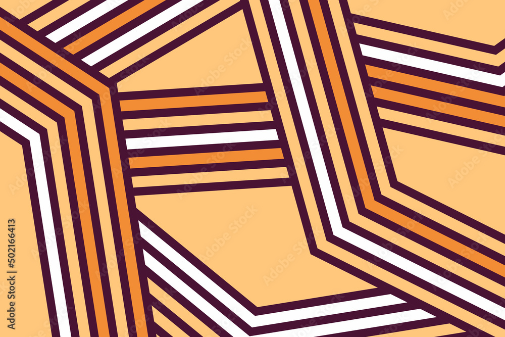 Poster simple background with colorful abstract striped lines pattern