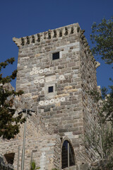 Tower in Bodrum Castle, Mugla, Turkey