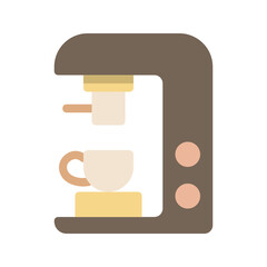 Coffee Machine , Coffee flat icon.