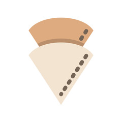 Filter , Coffee flat icon.