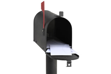 Mailbox isolated on white background
