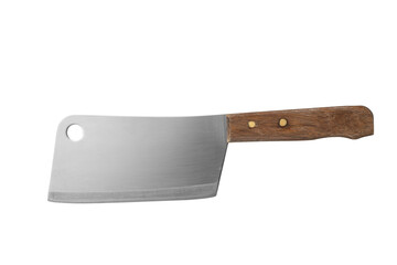 Cleaver knife isolated on white background