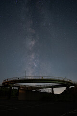 天の川とスロープ