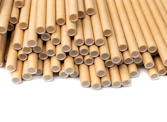 Brown Paper Drink Straws