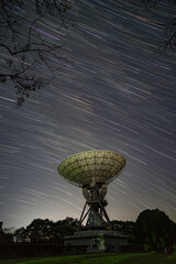 星空とアンテナ