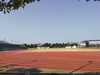 Obraz premium 陸上競技場