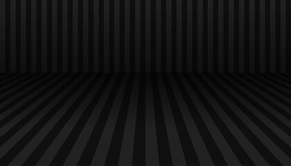 Abstract geometric room, podium, stage