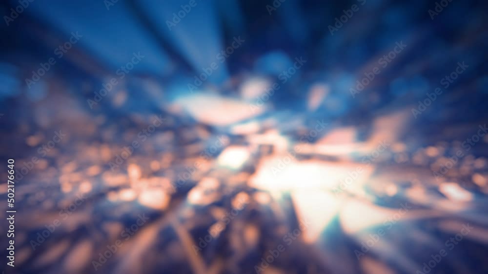 Aufkleber bright abstract flashing and twinkling diamond reflection backdrop - loop video