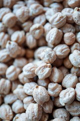 uncooked chickpeas, mediterranean food