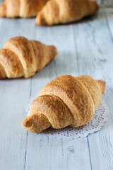 croissant on a plate