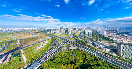 North–South Elevated Road and Central Ring Road, Shanghai, China