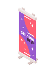 Banner Stand Icon