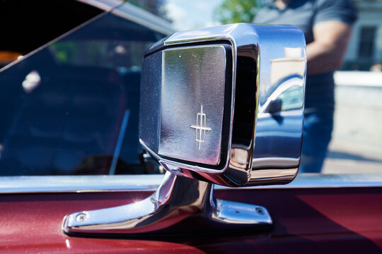 Pitesti, Romania May 1-2022. Images from the Exhibition with vintage cars