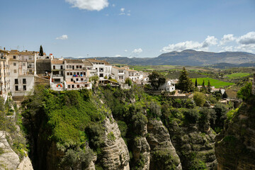 Fototapeta na wymiar Ronda, Malaga, one of the most beautiful cities in Spain