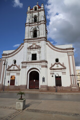 Fototapeta na wymiar The church of Nuestra Senora De La Merced in Camaguey, Cuba