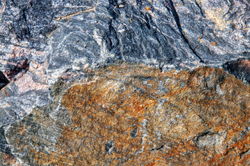 large stones for the decoration of the territory