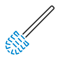 Toilet Brush Icon