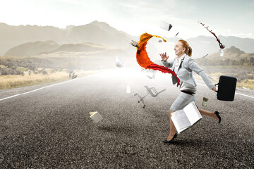 Competition in business . Mixed media