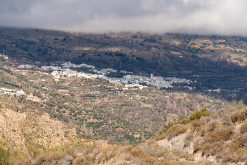 Mecina Bombaron, a town in the foothills of Sierra Nevada south of Granada