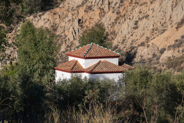 roof of a hermitage in the town of Yator