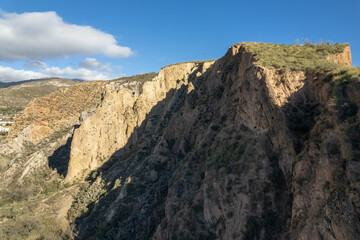 mountainous landscape in the south of Spain