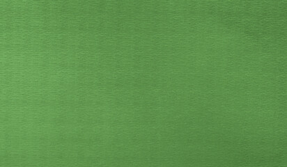 abstract background of green wavy fabric