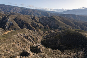 mountainous landscape in the south of Spain