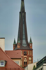 church of our person of our person , image taken in stettin szczecin west poland, europe