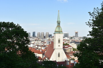Słowacja, Bratysława, stolica, miasto, zabytki, centrum, zwiedzanie