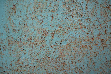 blue rusty background