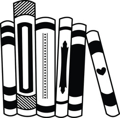 Books Vector Illustration File
