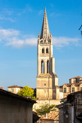 Fototapeta na wymiar Saint-Emilion in east Bordeaux, Francie