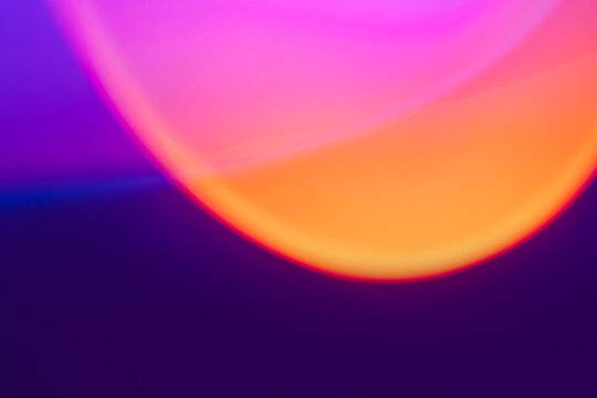Abstract background with  neon light.