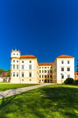 Fototapeta na wymiar Straznice castle in Southern Moravia, Czech Republic
