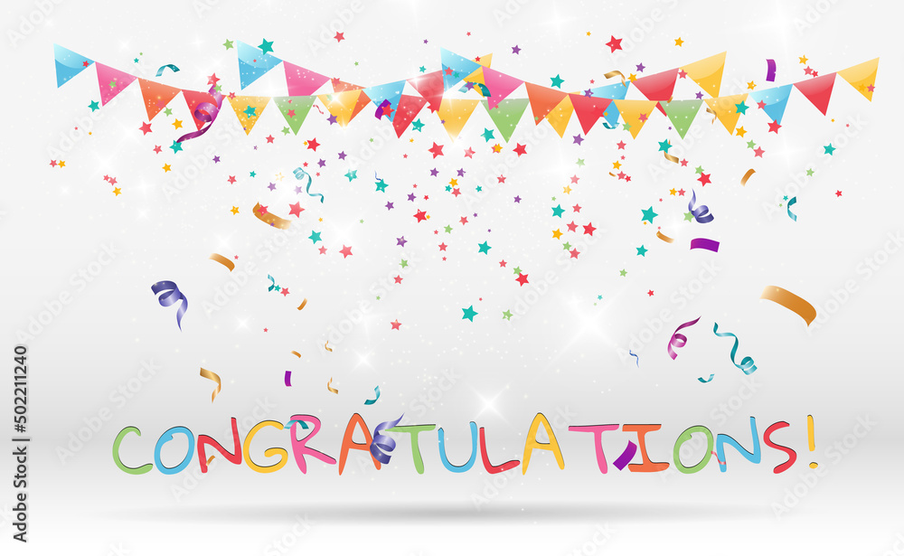 Aufkleber Lots of colorful tiny confetti and ribbons on transparent background. Festive event and party. Multicolor background.Colorful bright confetti isolated on transparent background	