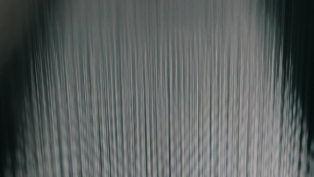 Production of non-woven materials. Factory for the production of synthetic winterizer. Syntepon manufacturing process