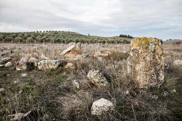 Ancient abandoned Muslim cemetery