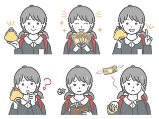 お金に関する色々　小学生女子