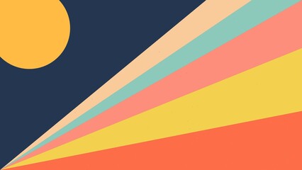 colorful simple background