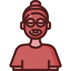 Face mask Two Tone icon