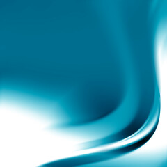 Obraz premium Abstract blue background, beautiful lines and blur